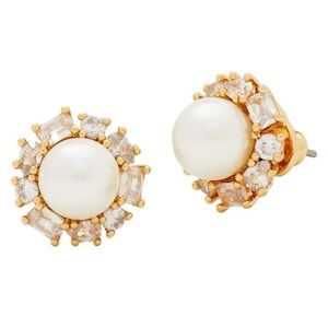 KATE SPADE • Candy Shop Pearl Halo Earrings